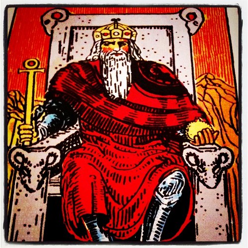 tehe emperor tarot karta