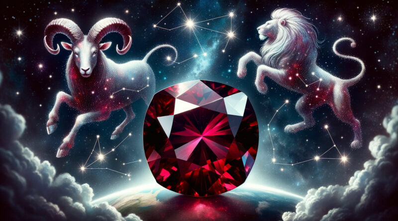 granat znaki zodiaku