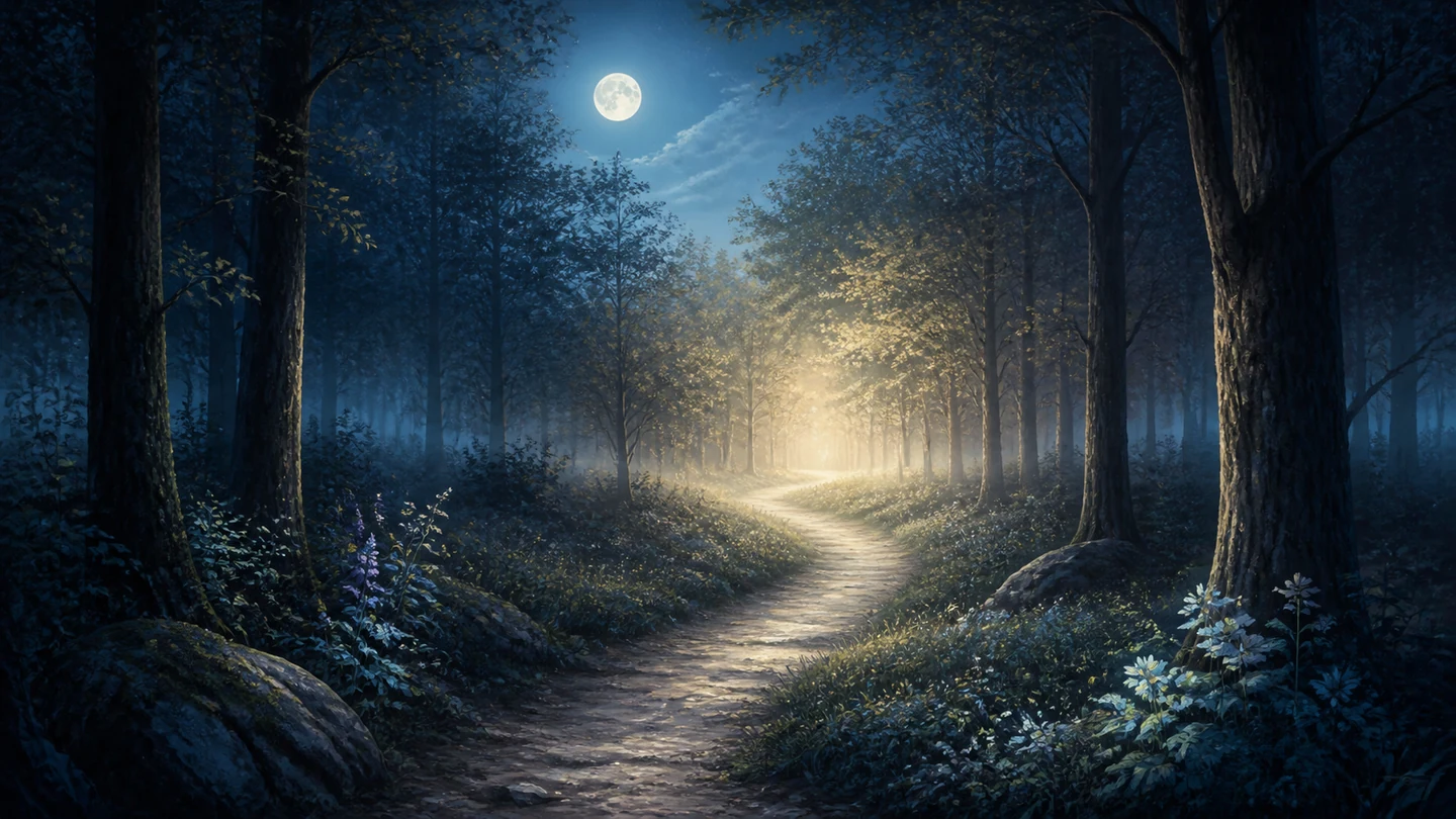 Sen o lesie — co oznacza las nocą, grzyby i zwierzęta?