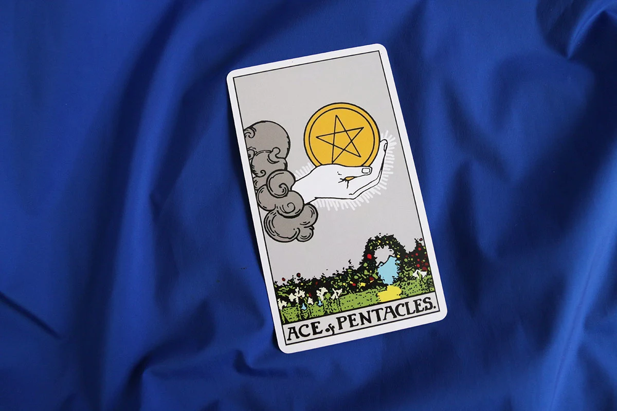 As Monet tarot – znaczenie karty Ace of Pentacles